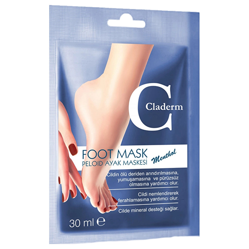 Claderm – Masque Pieds au Péloïde 30 ml