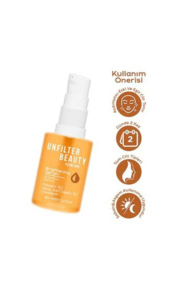 Unfilter Beauty, Sérum Éclairant 30 ml