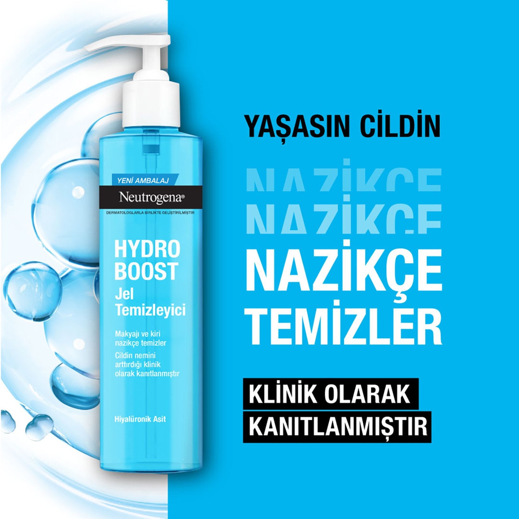 Neutrogena Hydro Boost Water Gel Cleaner 200 Ml
