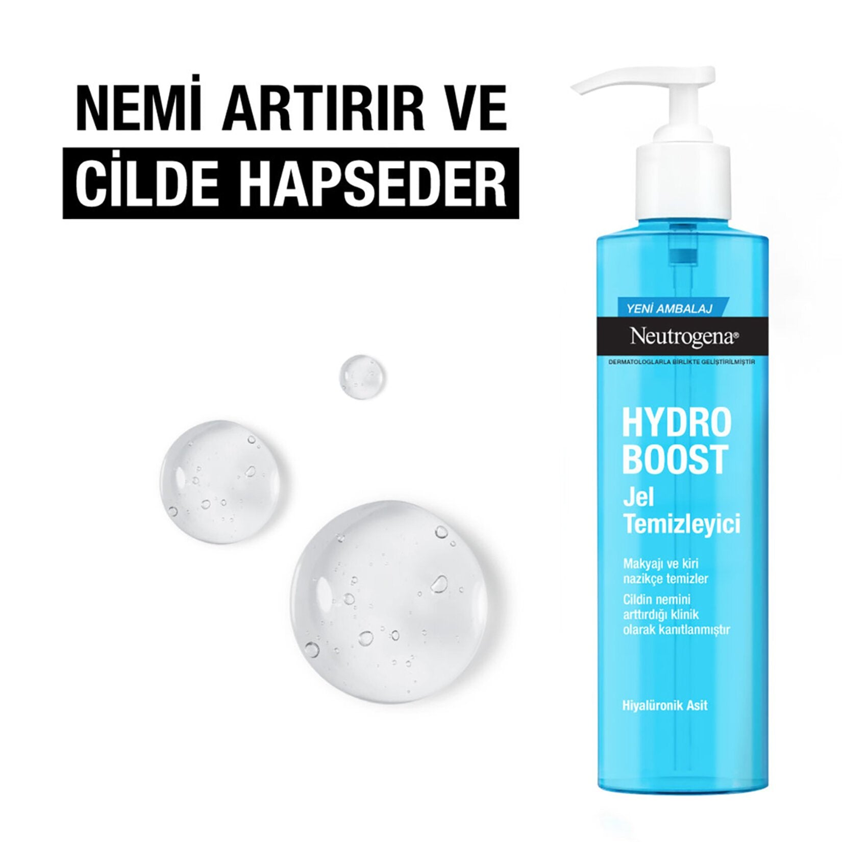 Neutrogena Hydro Boost Water Gel Cleaner 200 Ml
