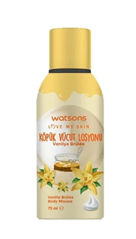 Watson Lotion en mousse de vanille de crème corporelle 75 ml 310 série