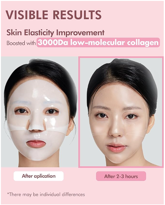 DERMAL SEOULFACE – Masque Hydrogel Fondant au Collagène 34 g