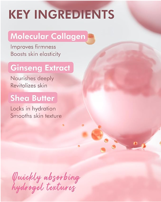 DERMAL SEOULFACE – Masque Hydrogel Fondant au Collagène 34 g