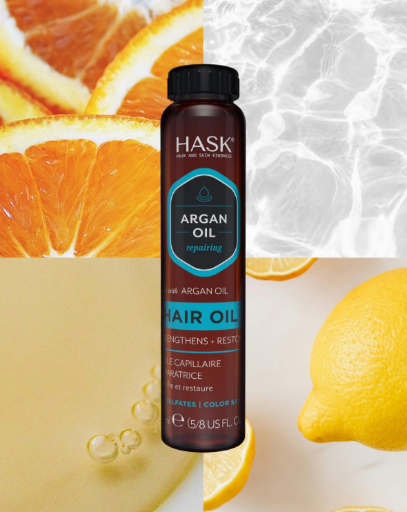 HASK Argan Oil Repairing Hair Oil (18 ml)
