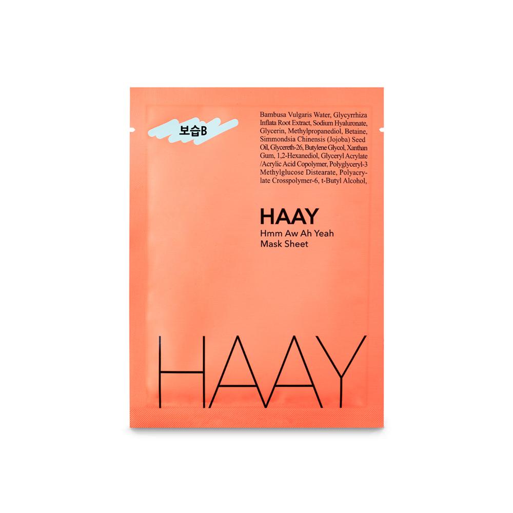 HAAY Hmm Aw Ah Yeah B Mask Sheet