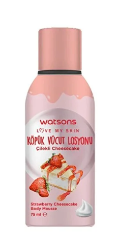 Watson Lotion en mousse de fraise 75 ml